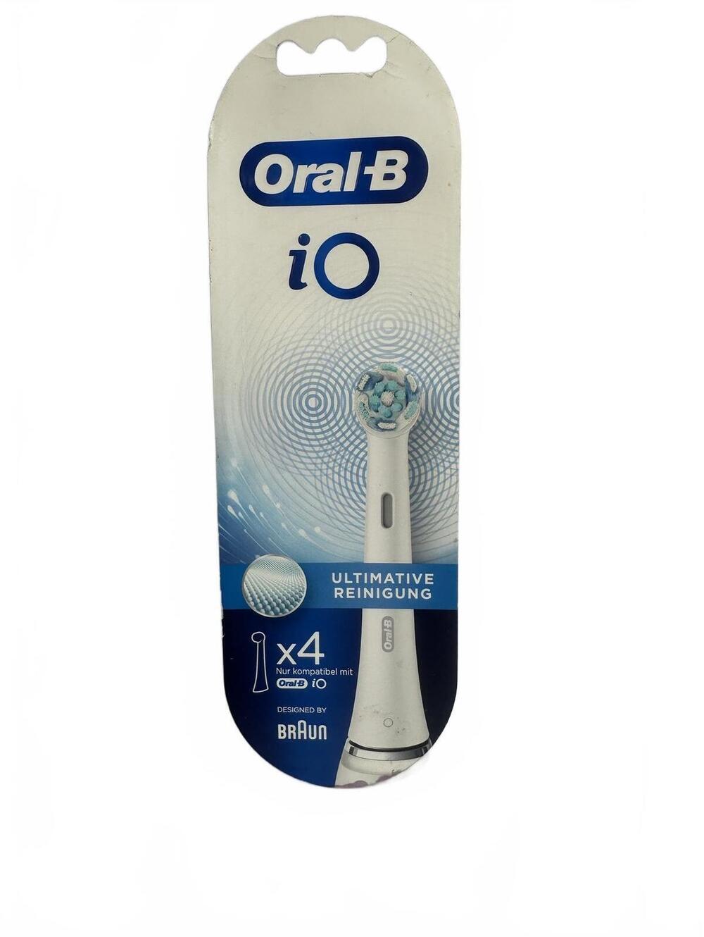 Oral-B iO Ultimate Clean Replacement Brush Heads 4 Pack White | NIB